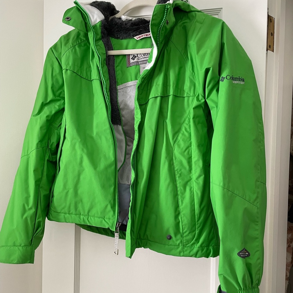 Columbia Green Winter Jacket